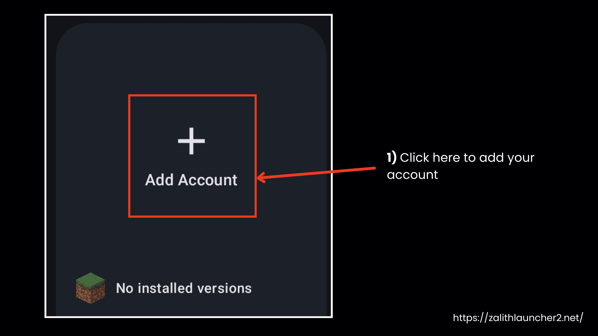 Click Add Account