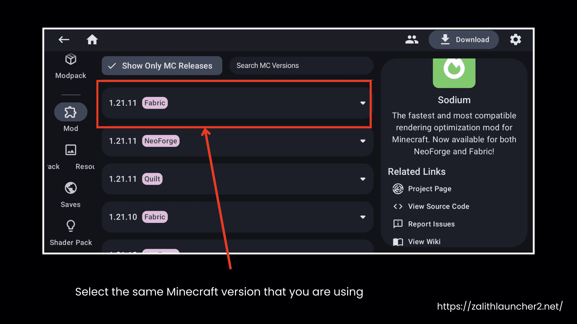Download the Same Minecraft Version