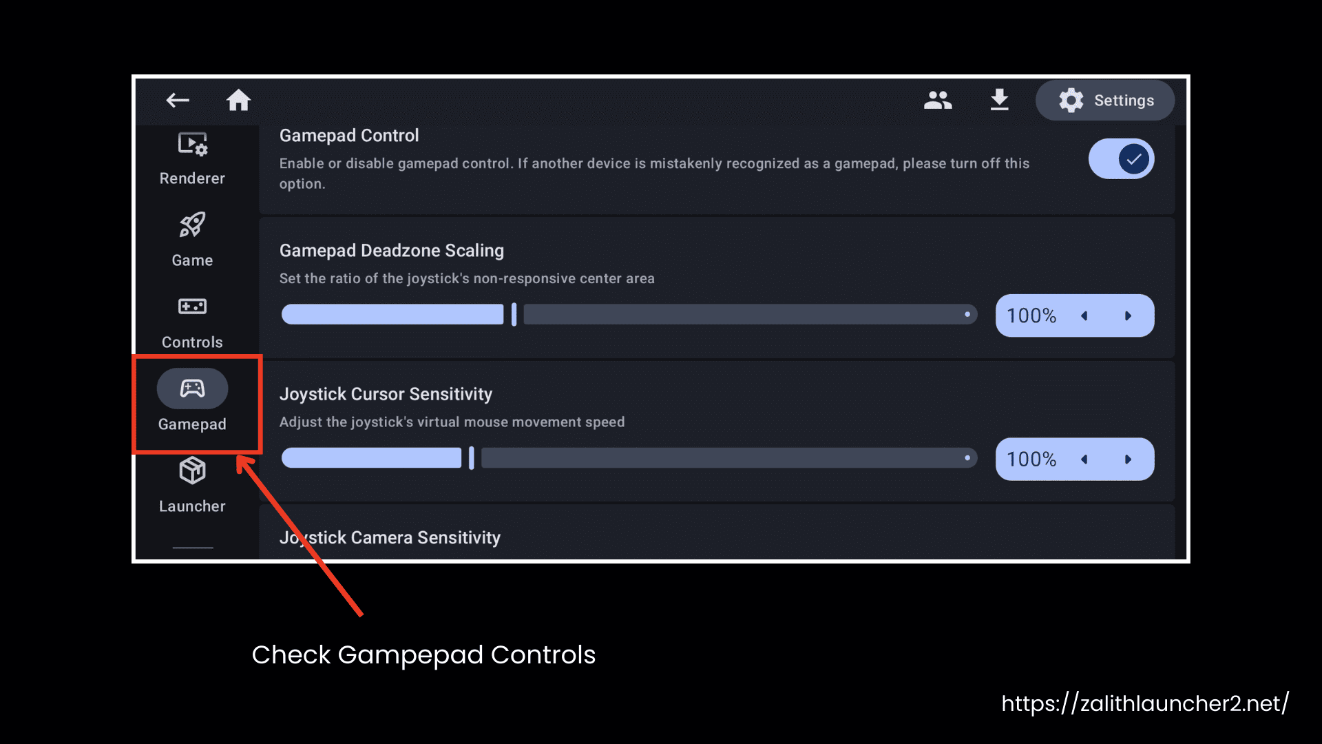 Gamepad Controls