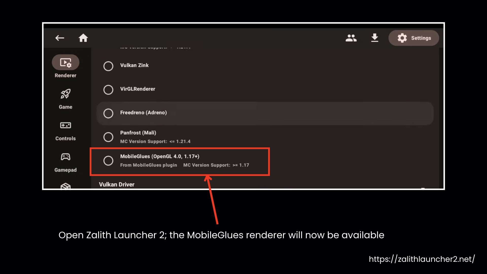 MobileGlues Renderer